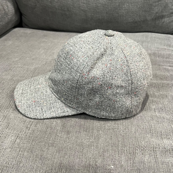 Curated Basics Speckled Wool Baseball Hat - Picture 2 of 6